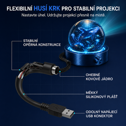 BVJ® 2026 PRO MAX 5D chytrý projektor světů 🌎 Vytvořte více než 100 pohlcujících světů s Bluetooth ovládáním a zvukovými efekty